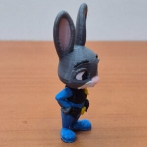 Judy Hopps Zootropolis Koleksiyon 3D Figür Masaüstü Aksesuar...