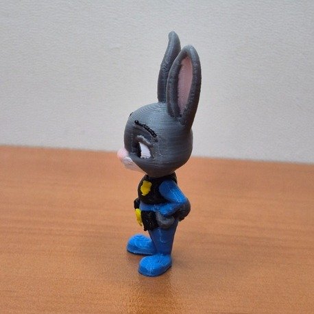 Judy Hopps Zootropolis Koleksiyon 3D Figür Masaüstü Aksesuar... - Görsel 3