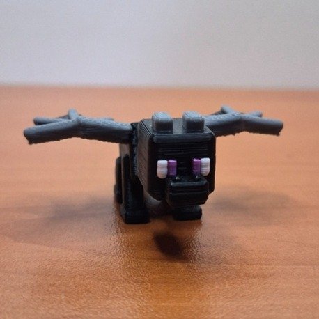 Minecraft Ender Ejderhası 3D Figür - Görsel 2