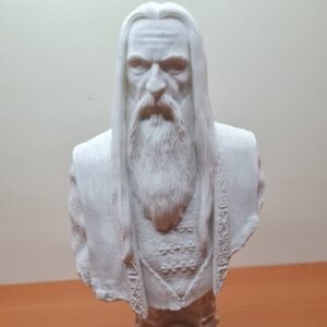 Saruman Büst 3D Baskı Koleksiyon Parçası