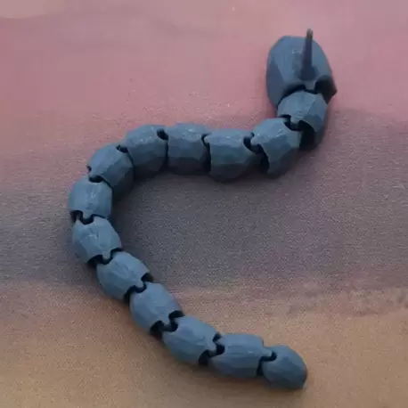 Pokemon Mini Renkli Basım Onix Figürü - Görsel 2
