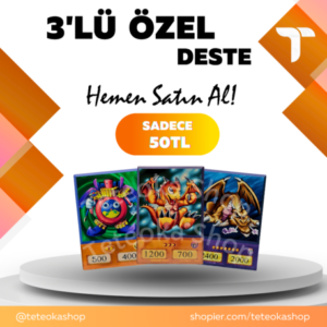 3'lü Özel Deste