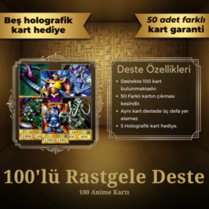 Yu-Gi-Oh! 100'lü Rastgele Anime Destesi