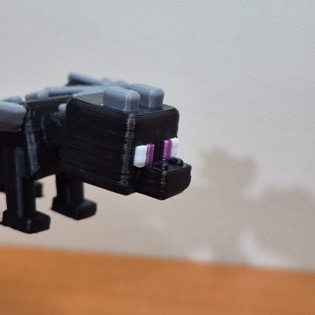 Minecraft Ender Ejderhası 3D Figür - Görsel 3