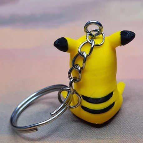 Anahtarlık Pikachu'nun 4cm'lik figürü - Görsel 3