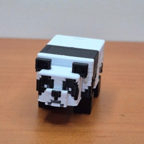 Minecraft Panda 3D Figür - Görsel 2