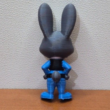 Judy Hopps Zootropolis Koleksiyon 3D Figür Masaüstü Aksesuar... - Görsel 4